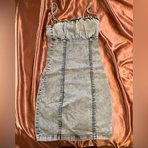 Casual denim dress